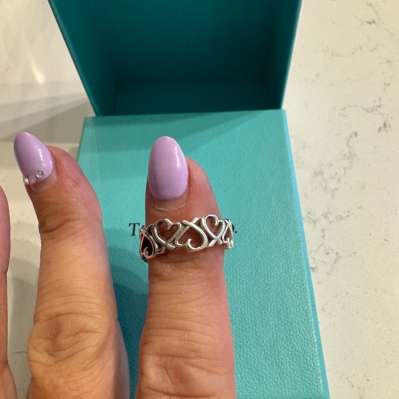 Tiffany & Co. Jewelry - Tiffany & co Silver Heart Ring